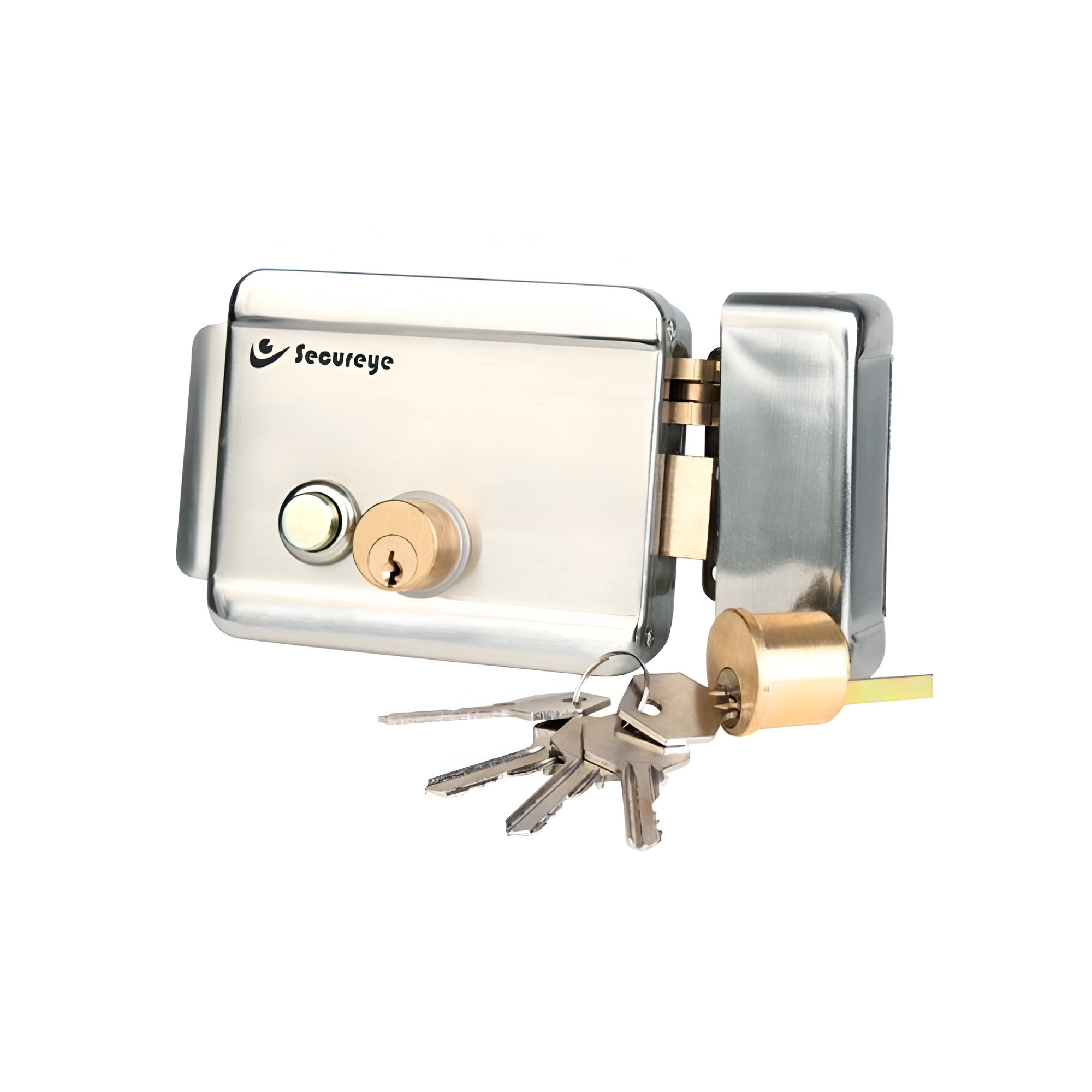 Secureye Electric Door Lock (Rim Lock For VDP) Left  S-200EL view 3